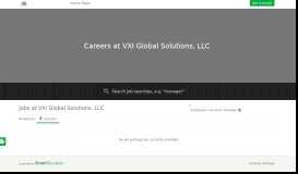 
							         Careers at VXI Global Solutions, LLC								  
							    