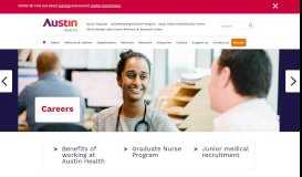 
							         Careers - Austin Health								  
							    