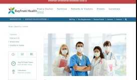 
							         Careers | Bayfront Health | Florida								  
							    