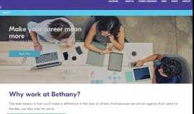 
							         Careers - Bethany Christian Services								  
							    