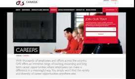 
							         Careers | Canada - G4S Plc								  
							    
