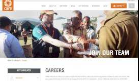 
							         Careers| CARE India								  
							    