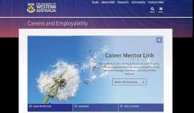 
							         Careers Centre : Careers Centre : The University of Western Australia								  
							    