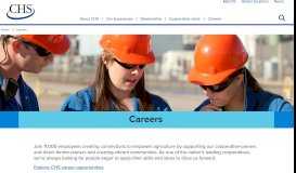 
							         Careers - CHS Inc.								  
							    