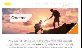
							         Careers - Colas Rail								  
							    
