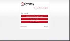 
							         Careers Connect Service Login								  
							    