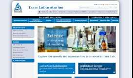 
							         Careers - Core Laboratories								  
							    