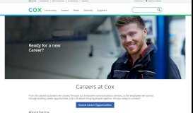 
							         Careers | Cox Communications								  
							    