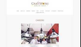 
							         Careers — CraftWorks Holdings - CraftWorks Restaurants								  
							    