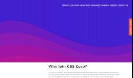 
							         Careers - CSS Corp								  
							    