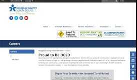 
							         Careers - Douglas County School District								  
							    