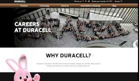 
							         Careers - Duracell								  
							    