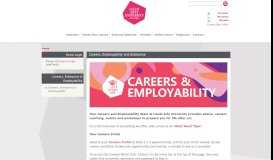 
							         Careers, Employability and Enterprise - Portal - Leeds Arts University								  
							    