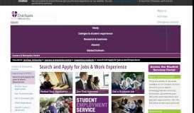 
							         Careers & Enterprise Centre : Search and Apply for Jobs & Work ...								  
							    
