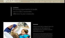 
							         Careers | Family Health Centers of Southwest Florida								  
							    
