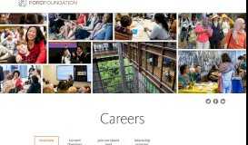 
							         Careers / Ford Foundation								  
							    