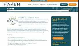 
							         Careers - Haven Hospice								  
							    