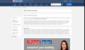
							         Careers - HDFC Bank								  
							    