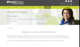 
							         Careers - HealthFitness								  
							    
