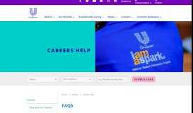 
							         Careers Help | Careers | Unilever global company website								  
							    