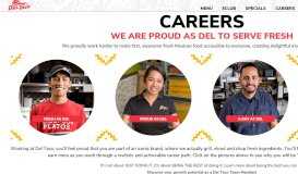 
							         Careers Home - Del Taco								  
							    