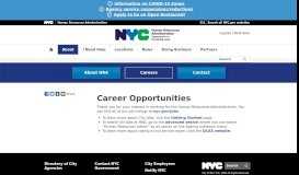 
							         Careers - HRA - NYC.gov								  
							    