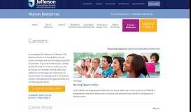 
							         Careers - Human Resources - Thomas Jefferson University								  
							    