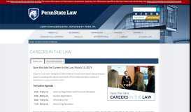 
							         Careers in the Law | Penn State Law | University Park, Pa.								  
							    