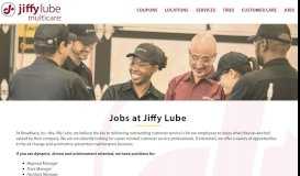 
							         Careers - Jiffy Lube								  
							    