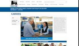 
							         Careers & Job Openings - Grocery Store Jobs | Food Lion								  
							    