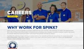 
							         Careers – Job Openings – HR Benefits | Spinx								  
							    
