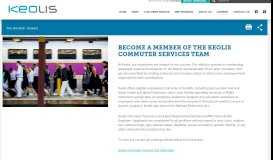 
							         CAREERS | Keolis Commuter Services								  
							    