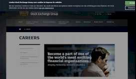 
							         Careers | London Stock Exchange Group								  
							    