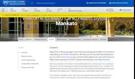 
							         Careers - Mankato - Mayo Clinic Health System								  
							    