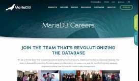 
							         Careers | MariaDB								  
							    