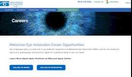 
							         Careers | Matossian Eye Associates								  
							    