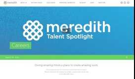 
							         Careers | Meredith								  
							    