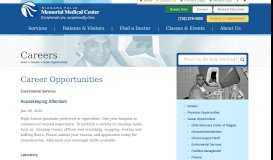 
							         Careers - Niagara Falls Memorial Medical Center								  
							    