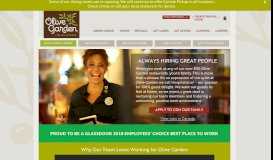 
							         Careers | Olive Garden Italian Restaurant								  
							    