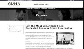 
							         Careers | OMNIA Partners								  
							    