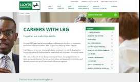 
							         Careers & Opportunities - Lloyds Banking Group plc - Lloyds Banking ...								  
							    