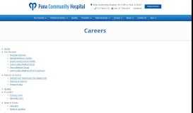 
							         Careers - Pana Community Hospital								  
							    