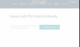 
							         Careers - PCH Resorts								  
							    