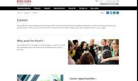 
							         Careers | Ricoh United Kingdom								  
							    
