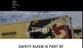 
							         Careers - Safety-Kleen								  
							    