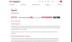 
							         Careers – Sally Beauty Holdings, Inc.								  
							    
