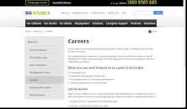 
							         Careers | SG Enable								  
							    