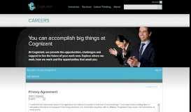 
							         careers - Sign in to Cognizant								  
							    
