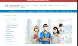
							         Careers | South Baldwin Regional Medical Center | Foley, AL								  
							    