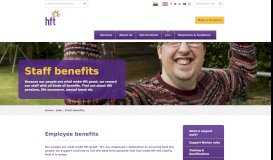 
							         Careers | Staff benefits - Hft								  
							    